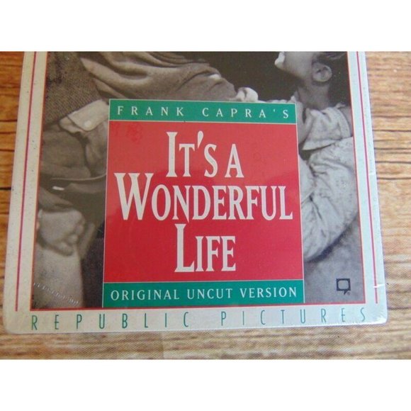 It’s A Wonderful Life Movie VHS Original Uncut - Picture 3 of 6